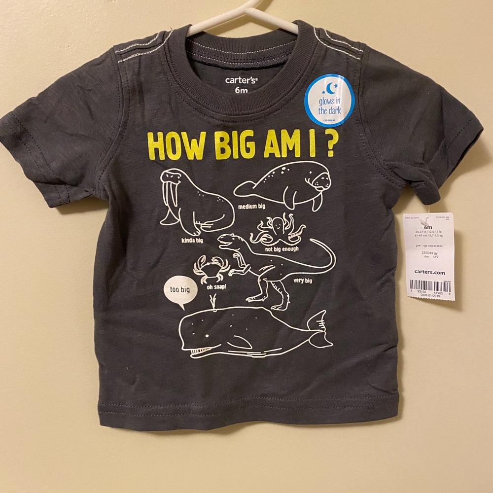 Carter’s boys glow-in-the-dark t-shirt
